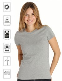 OT81: Ladyfit FAIRTRADE Organic Tee Shirt