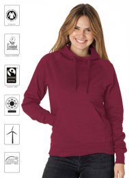 OT83: Ladies Organic FAIRTRADE Hoodie